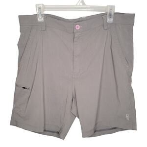 Tasc‎ men's shorts size 38 L grey cargo bamboo stretch summer travel performance